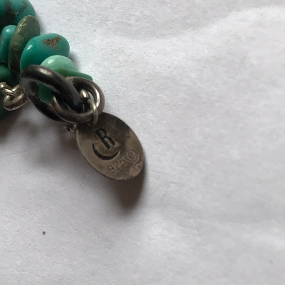 RELIOS BY CAROLYN POLLACK Turquoise sterling 18” - Picture 4 of 7